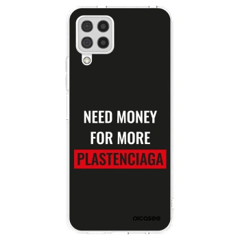 Picasee διαφανής θήκη σιλικόνης Samsung Galaxy A22 A225F 4G - More PLASTENCIAGA