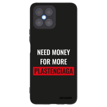 Picasee Μαύρη θήκη σιλικόνης για Honor X8 4G - More PLASTENCIAGA