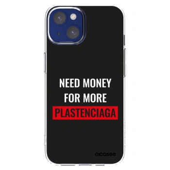 Picasee διαφανής θήκη σιλικόνης Apple iPhone 14 - More PLASTENCIAGA