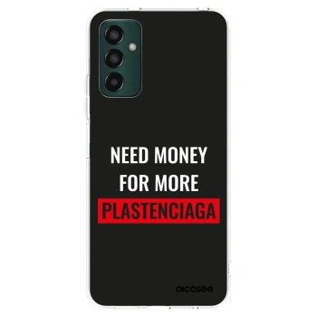 Picasee διαφανής θήκη σιλικόνης Samsung Galaxy M13 M135F - More PLASTENCIAGA