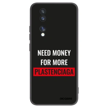 Picasee Μαύρη θήκη σιλικόνης για Honor 70 - More PLASTENCIAGA