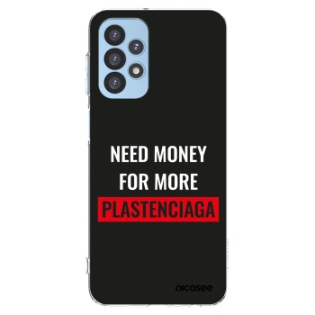 Picasee διαφανής θήκη σιλικόνης Samsung Galaxy A23 A235F 4G - More PLASTENCIAGA