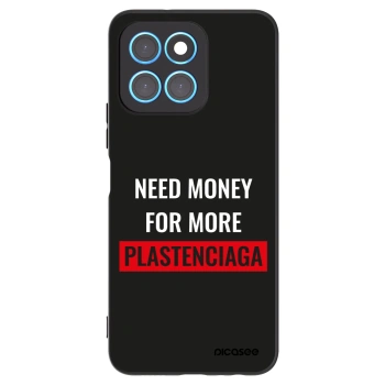 Picasee Μαύρη θήκη σιλικόνης για Honor X6 - More PLASTENCIAGA