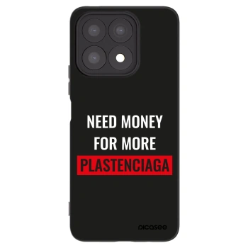Picasee Μαύρη θήκη σιλικόνης για Honor X8a - More PLASTENCIAGA