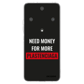 Picasee διαφανής θήκη σιλικόνης Honor Magic5 Lite 5G - More PLASTENCIAGA