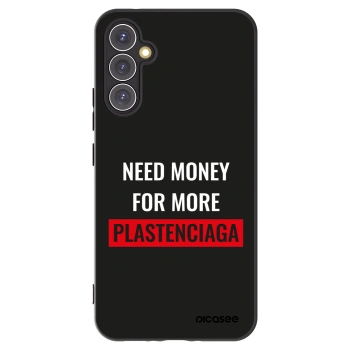 Picasee Μαύρη θήκη σιλικόνης για Samsung Galaxy A34 5G A346B - More PLASTENCIAGA