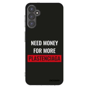 Picasee διαφανής θήκη σιλικόνης Samsung Galaxy A14 4G A145R - More PLASTENCIAGA