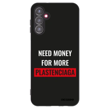 Picasee Μαύρη θήκη σιλικόνης για Samsung Galaxy A14 5G A146P - More PLASTENCIAGA