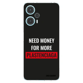 Picasee διαφανής θήκη σιλικόνης Xiaomi Poco F5 - More PLASTENCIAGA
