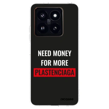 Picasee διαφανής θήκη σιλικόνης Xiaomi 14 Pro - More PLASTENCIAGA
