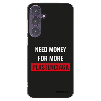 Picasee διαφανής θήκη σιλικόνης Samsung Galaxy S24+ S926B 5G - More PLASTENCIAGA