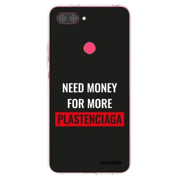 Picasee διαφανής θήκη σιλικόνης Xiaomi Mi 8 Lite - More PLASTENCIAGA