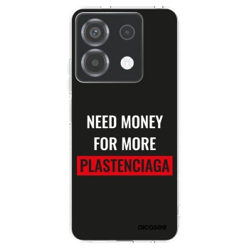 Picasee διαφανής θήκη σιλικόνης Xiaomi Poco X6 - More PLASTENCIAGA