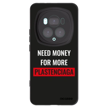 Picasee Μαύρη θήκη σιλικόνης για Honor Magic6 Pro - More PLASTENCIAGA