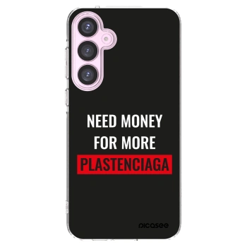 Picasee διαφανής θήκη σιλικόνης Samsung Galaxy A55 5G A556B - More PLASTENCIAGA