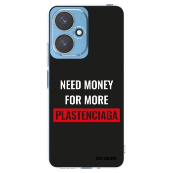 Picasee διαφανής θήκη σιλικόνης Xiaomi Redmi 13C 5G - More PLASTENCIAGA