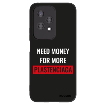 Picasee Μαύρη θήκη σιλικόνης για Honor 200 Lite - More PLASTENCIAGA