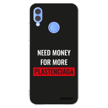 Picasee διαφανής θήκη σιλικόνης Honor 10 Lite - More PLASTENCIAGA