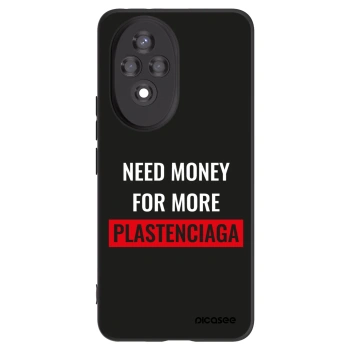 Picasee Μαύρη θήκη σιλικόνης για Honor 200 5G - More PLASTENCIAGA