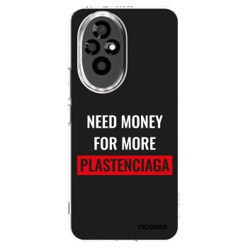 Picasee διαφανής θήκη σιλικόνης Honor 200 Pro 5G - More PLASTENCIAGA