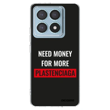 Picasee διαφανής θήκη σιλικόνης Xiaomi 14T Pro - More PLASTENCIAGA