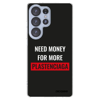 Picasee διαφανής θήκη σιλικόνης Samsung Galaxy S25 Ultra 5G - More PLASTENCIAGA