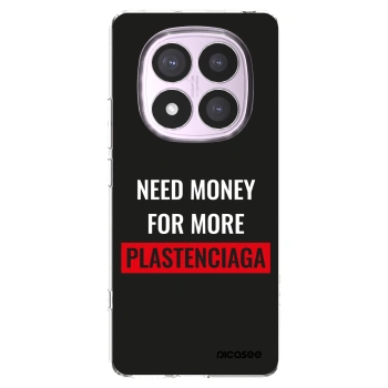 Picasee διαφανής θήκη σιλικόνης Xiaomi Redmi Note 14 Pro 4G - More PLASTENCIAGA