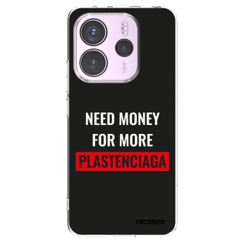 Picasee διαφανής θήκη σιλικόνης Xiaomi Redmi Note 14 4G - More PLASTENCIAGA