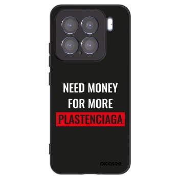 Picasee Μαύρη θήκη σιλικόνης για Xiaomi 15 - More PLASTENCIAGA