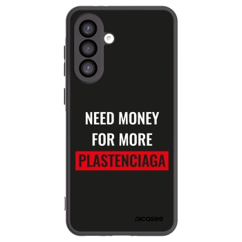 Picasee Μαύρη θήκη σιλικόνης για Samsung Galaxy A26 5G A266B - More PLASTENCIAGA