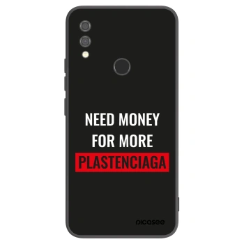 Picasee Μαύρη θήκη σιλικόνης για Xiaomi Redmi Note 7 - More PLASTENCIAGA