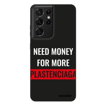 Picasee Fashion Case για Samsung Galaxy S21 Ultra 5G G998B - More PLASTENCIAGA