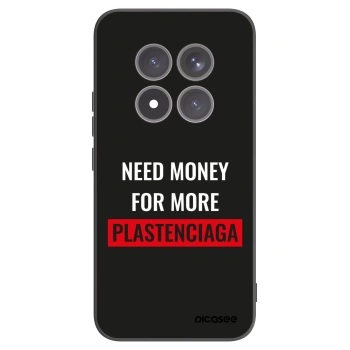 Picasee Μαύρη θήκη σιλικόνης για Xiaomi Redmi Note 15 Pro+ - More PLASTENCIAGA