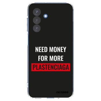 Picasee διαφανής θήκη σιλικόνης Samsung Galaxy A17 5G - More PLASTENCIAGA