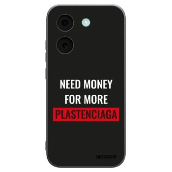 Picasee Μαύρη θήκη σιλικόνης για Xiaomi Poco X8 Pro - More PLASTENCIAGA