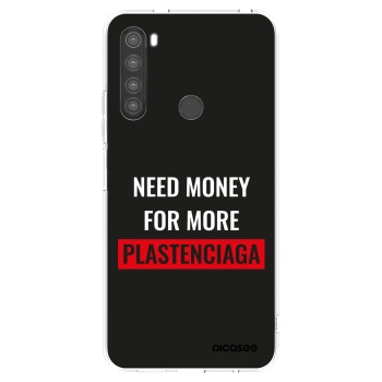 Picasee διαφανής θήκη σιλικόνης Xiaomi Redmi Note 8 - More PLASTENCIAGA