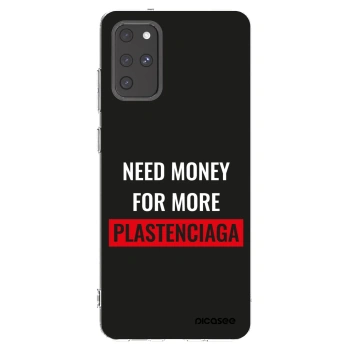 Picasee διαφανής θήκη σιλικόνης Samsung Galaxy S20+ G985F - More PLASTENCIAGA