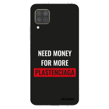Picasee διαφανής θήκη σιλικόνης Huawei P40 Lite - More PLASTENCIAGA