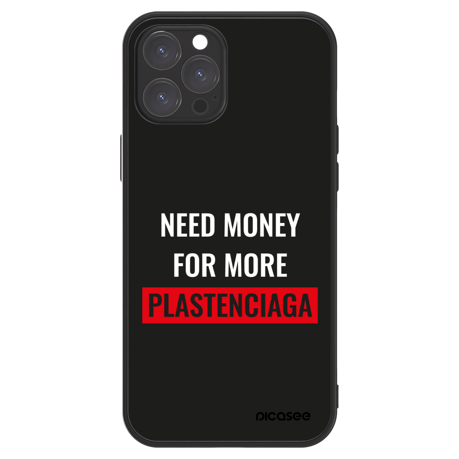 Picasee ULTIMATE CASE για Apple iPhone 12 Pro Max - More PLASTENCIAGA