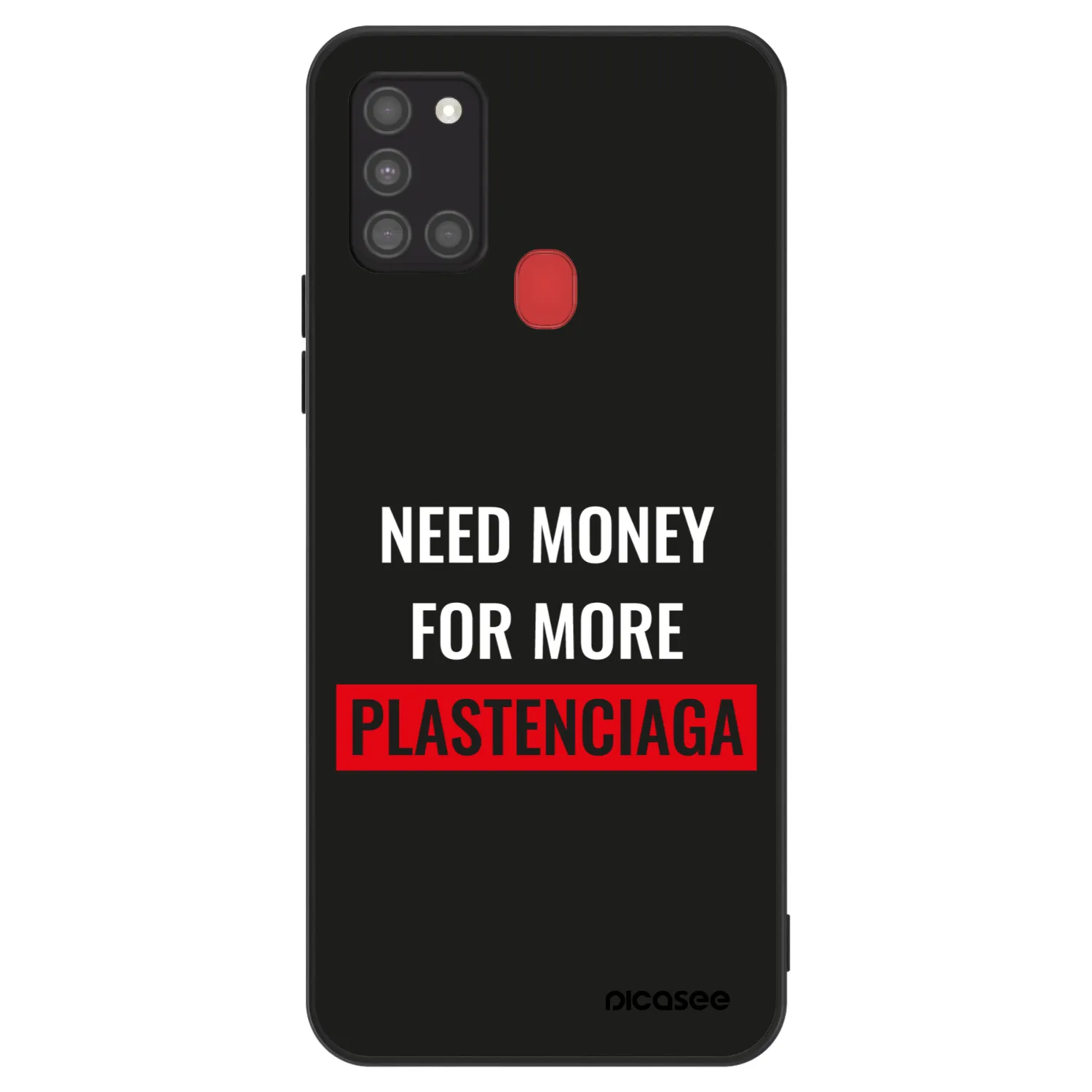 Picasee ULTIMATE CASE για Samsung Galaxy A21s - More PLASTENCIAGA