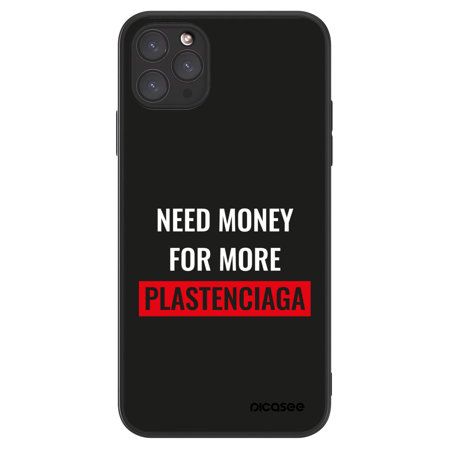 Picasee ULTIMATE CASE για Apple iPhone 11 Pro Max - More PLASTENCIAGA