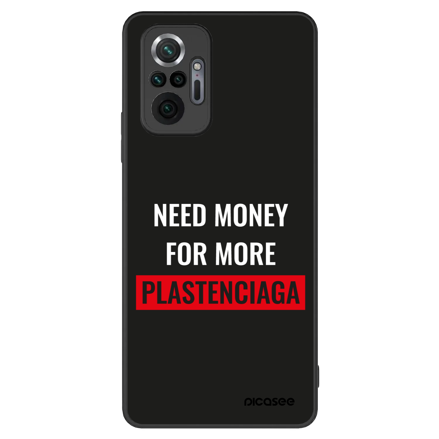 Picasee ULTIMATE CASE για Xiaomi Redmi Note 10 Pro - More PLASTENCIAGA