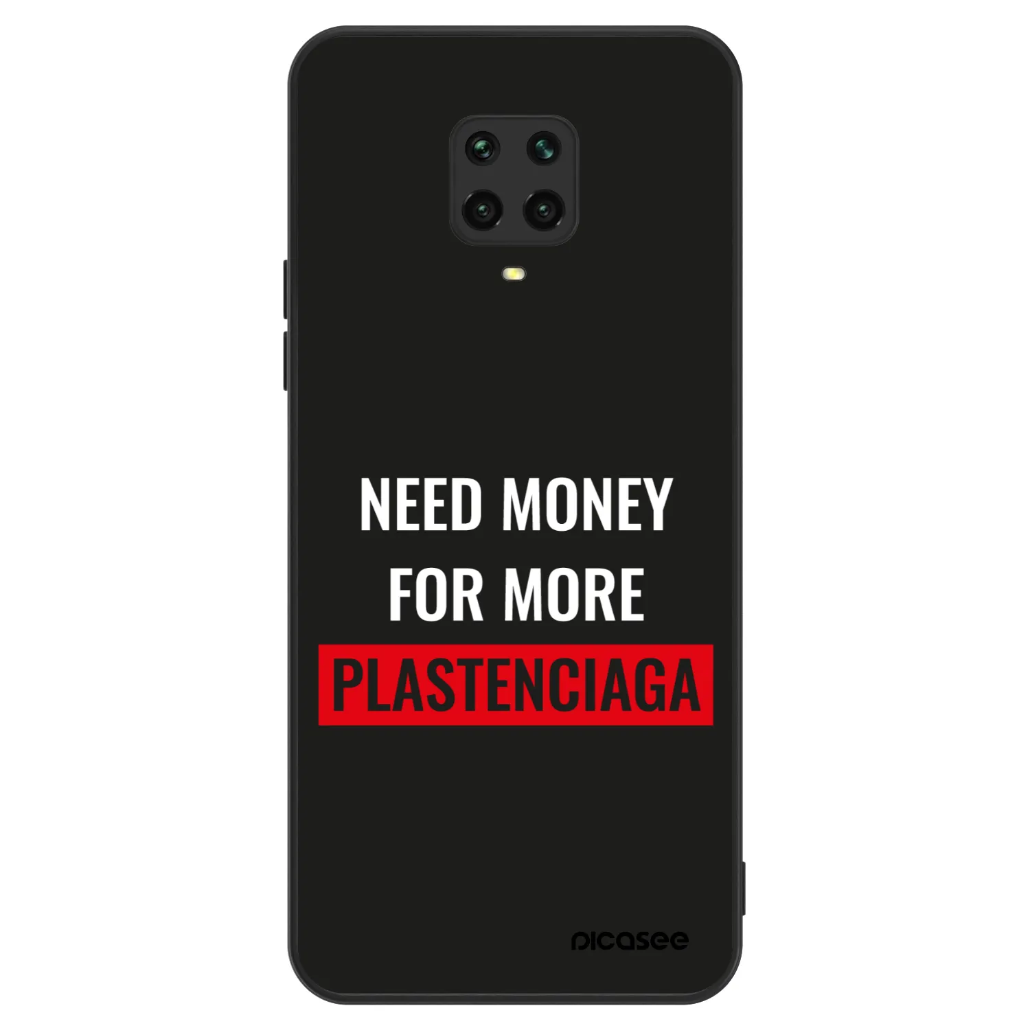 Picasee ULTIMATE CASE για Xiaomi Redmi Note 9S - More PLASTENCIAGA