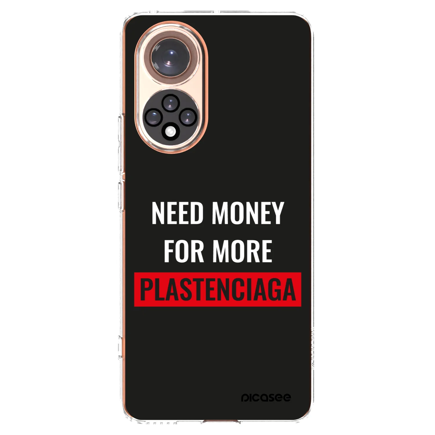 Picasee διαφανής θήκη σιλικόνης Honor 50 5G - More PLASTENCIAGA