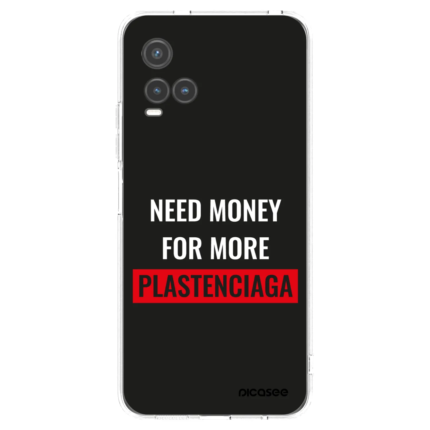 Picasee διαφανής θήκη σιλικόνης Vivo Y33s - More PLASTENCIAGA