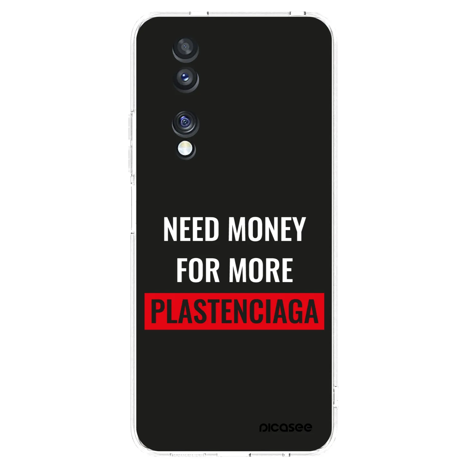 Picasee διαφανής θήκη σιλικόνης Honor 70 - More PLASTENCIAGA