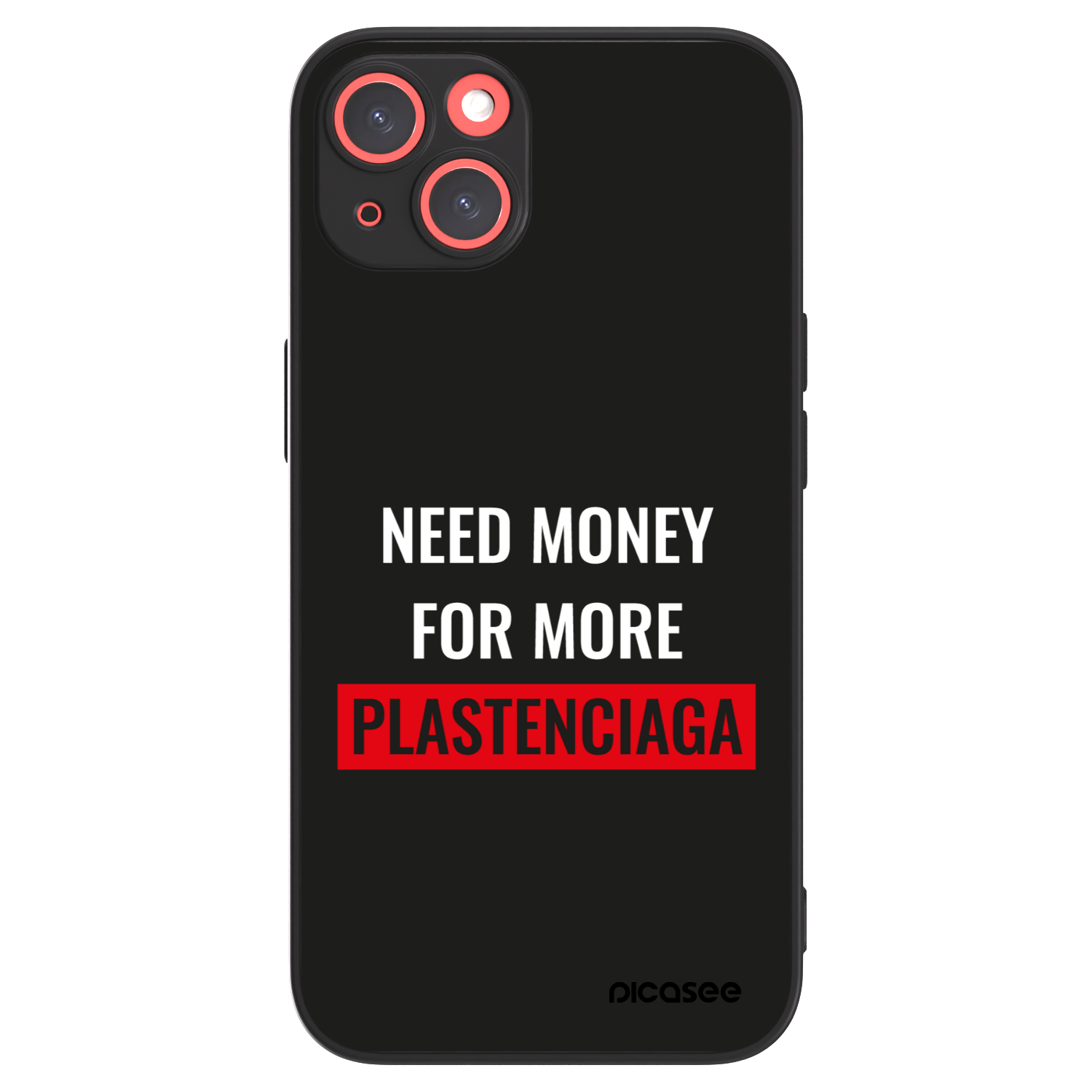 Picasee ULTIMATE CASE MagSafe pro Apple iPhone 13 - More PLASTENCIAGA