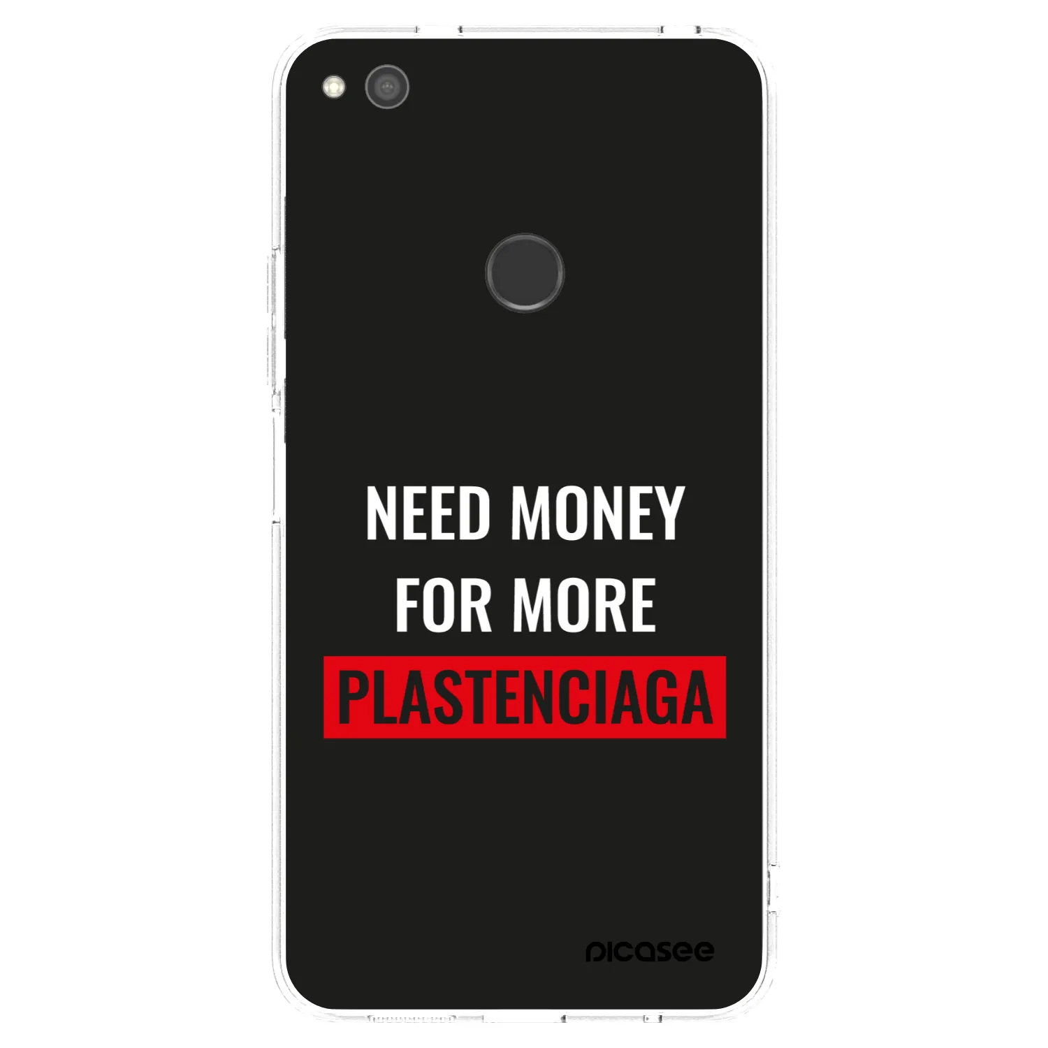Picasee διαφανής θήκη σιλικόνης Huawei P9 Lite 2017 - More PLASTENCIAGA