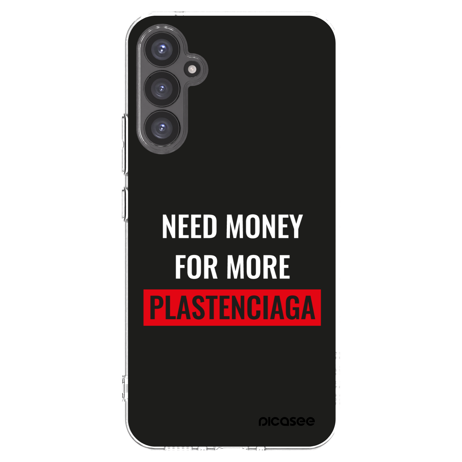 Picasee διαφανής θήκη σιλικόνης Samsung Galaxy A34 5G A346B - More PLASTENCIAGA
