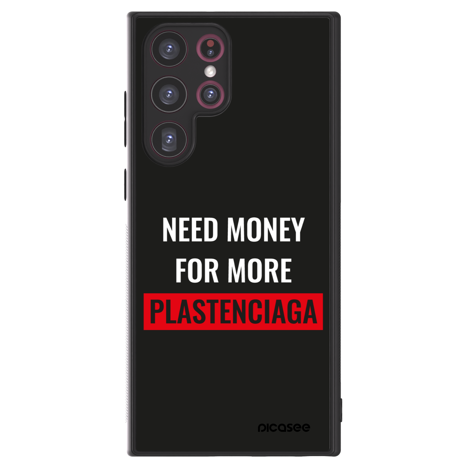Picasee ULTIMATE CASE PowerShare για Samsung Galaxy S22 Ultra 5G - More PLASTENCIAGA